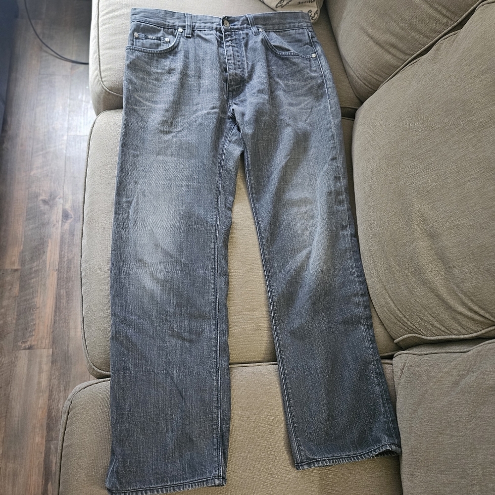 Hugo Boss men's jeans size 34 gray